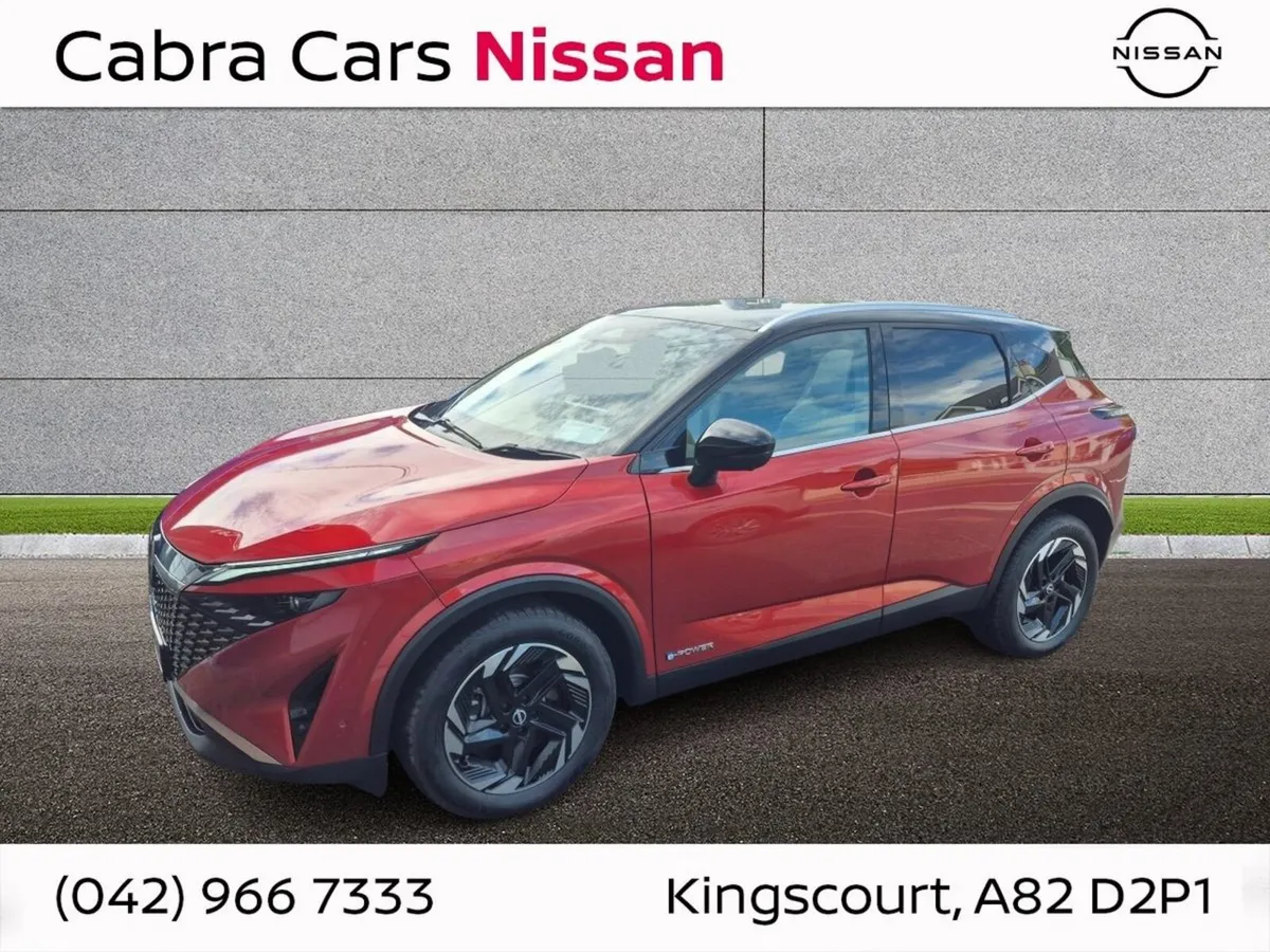 Nissan Qashqai MPV, Petrol Hybrid, 2026, Red