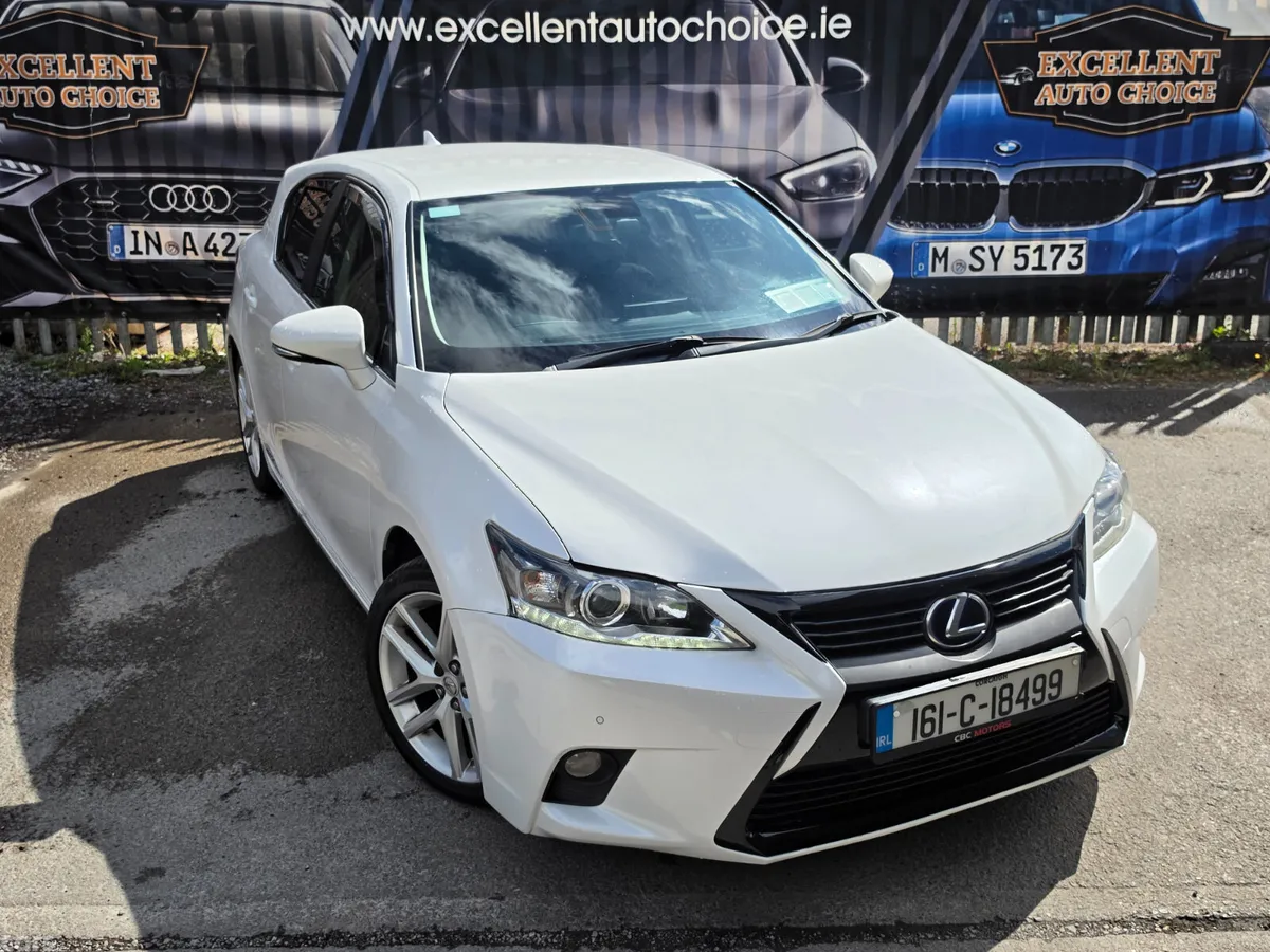 Lexus CT Hatchback, Petrol Hybrid, 2016, White