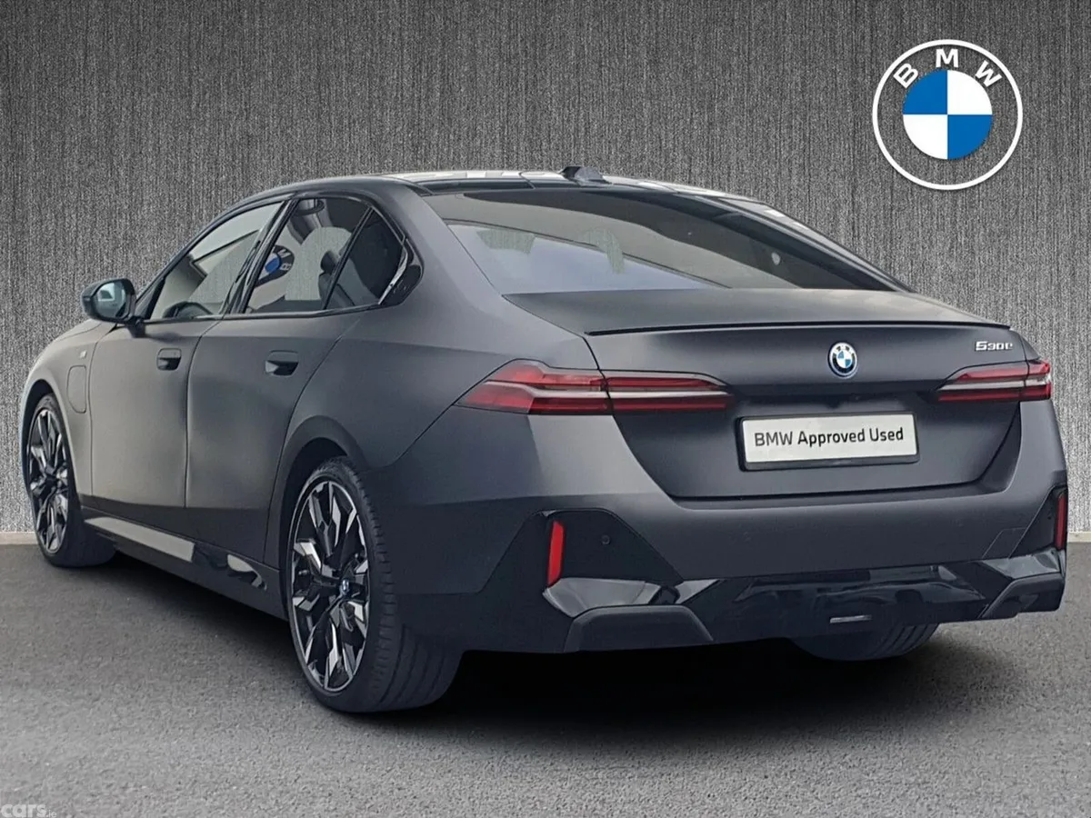 BMW 5-Series Saloon, Petrol Plug-in Hybrid, 2024, Grey