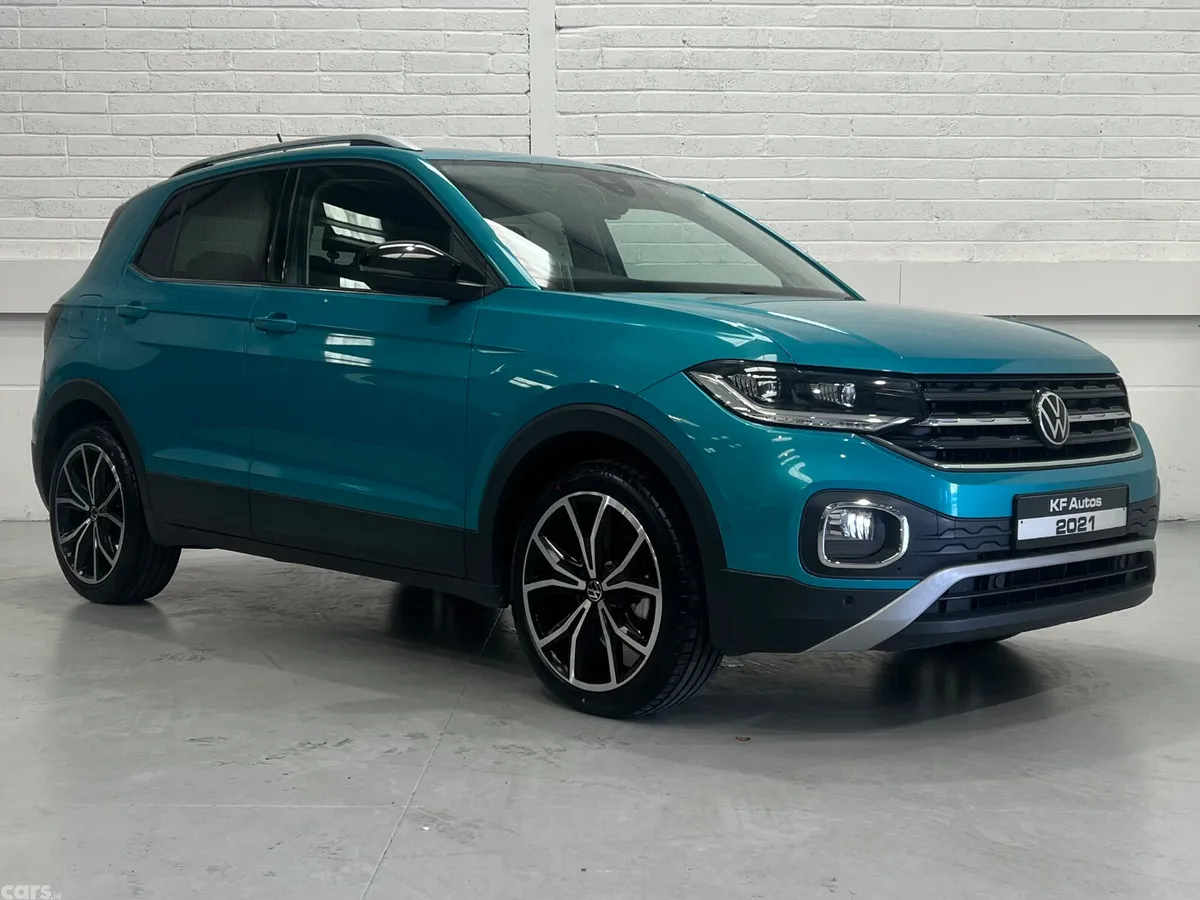 Volkswagen T-Cross SUV, Petrol, 2021, Green
