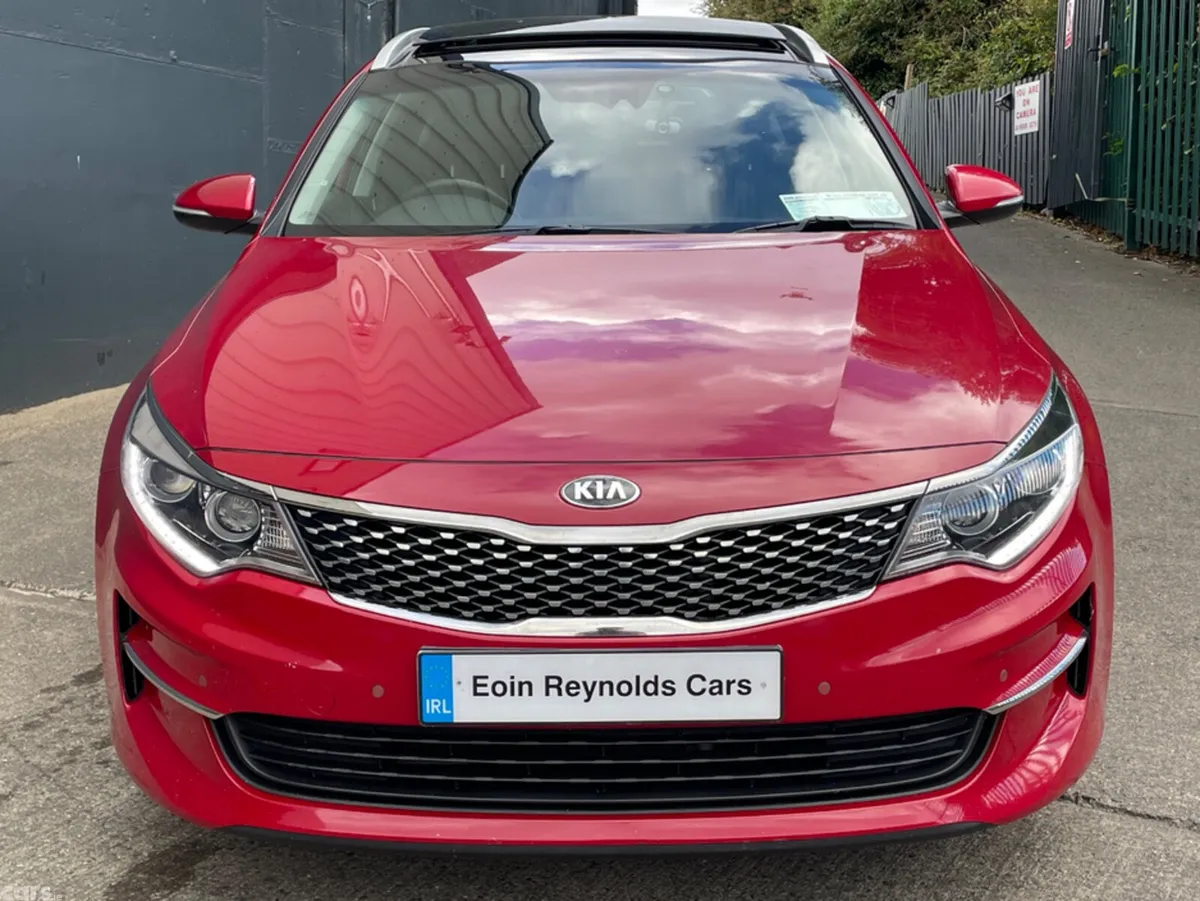 Kia Optima Estate, Diesel, 2018, Red