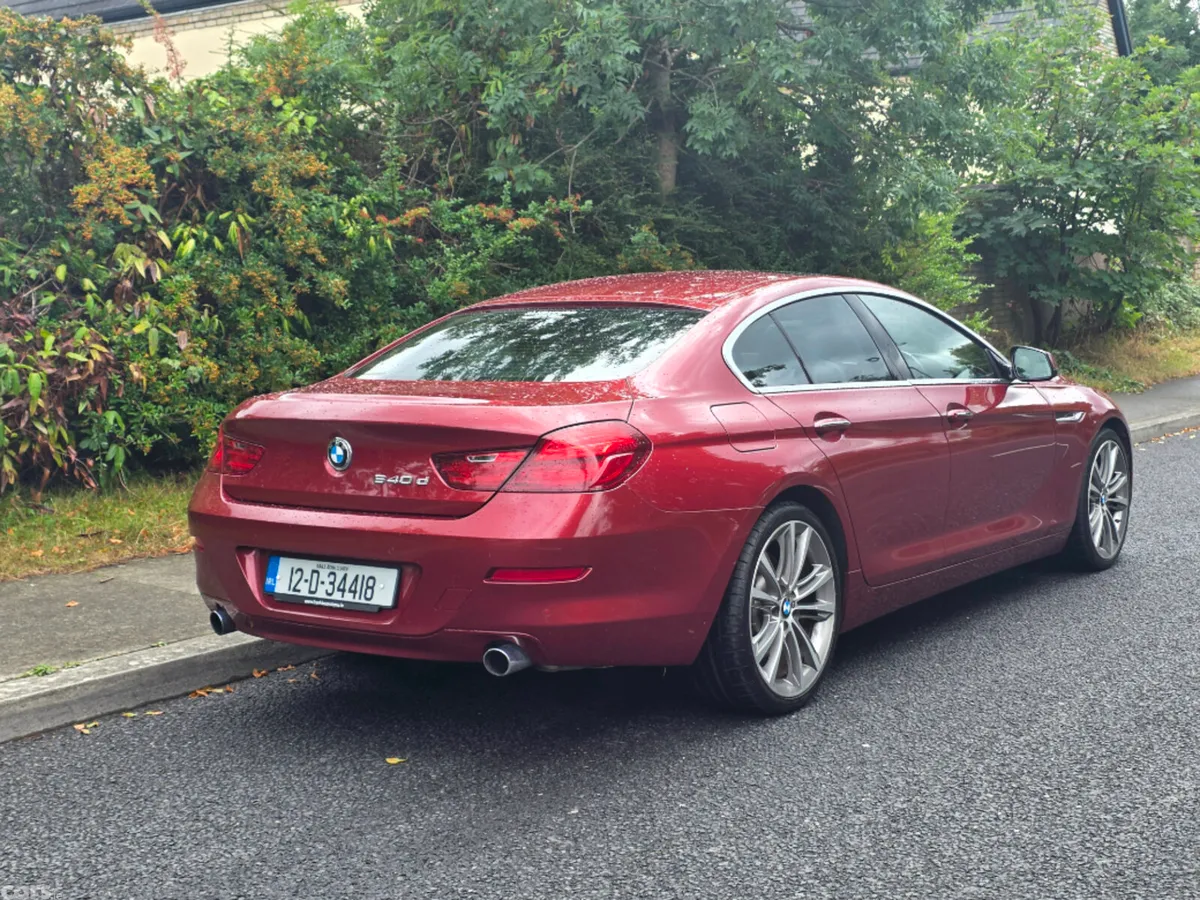 BMW 6-Series Saloon, Diesel, 2012, Red