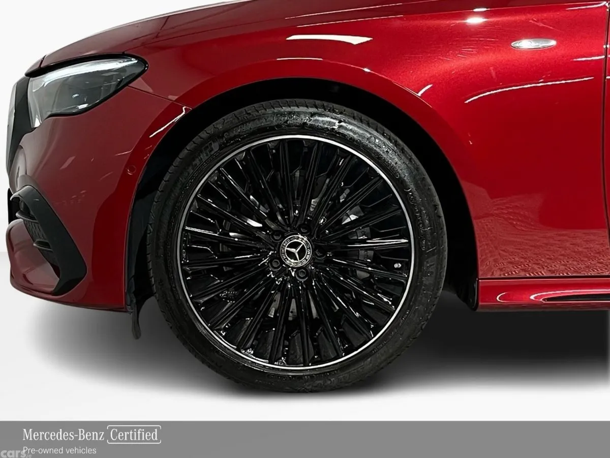 Mercedes-Benz E-Class Saloon, Diesel Plug-in Hybrid, 2025, Red