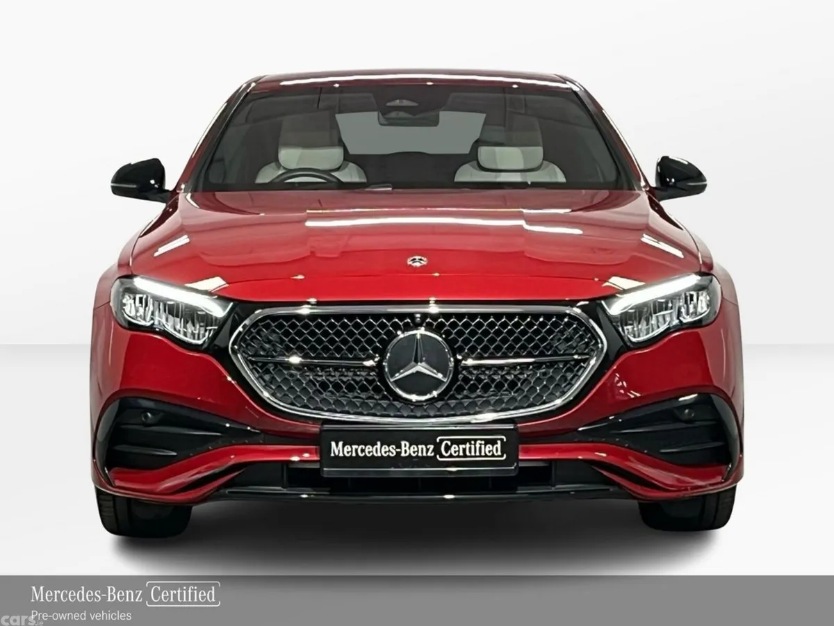 Mercedes-Benz E-Class Saloon, Diesel Plug-in Hybrid, 2025, Red