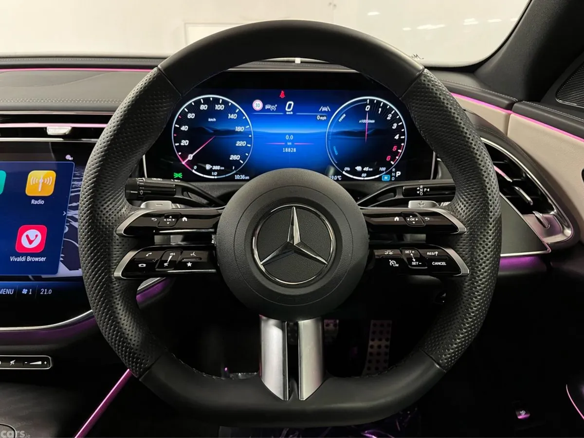 Mercedes-Benz E-Class Saloon, Diesel Plug-in Hybrid, 2025, Red