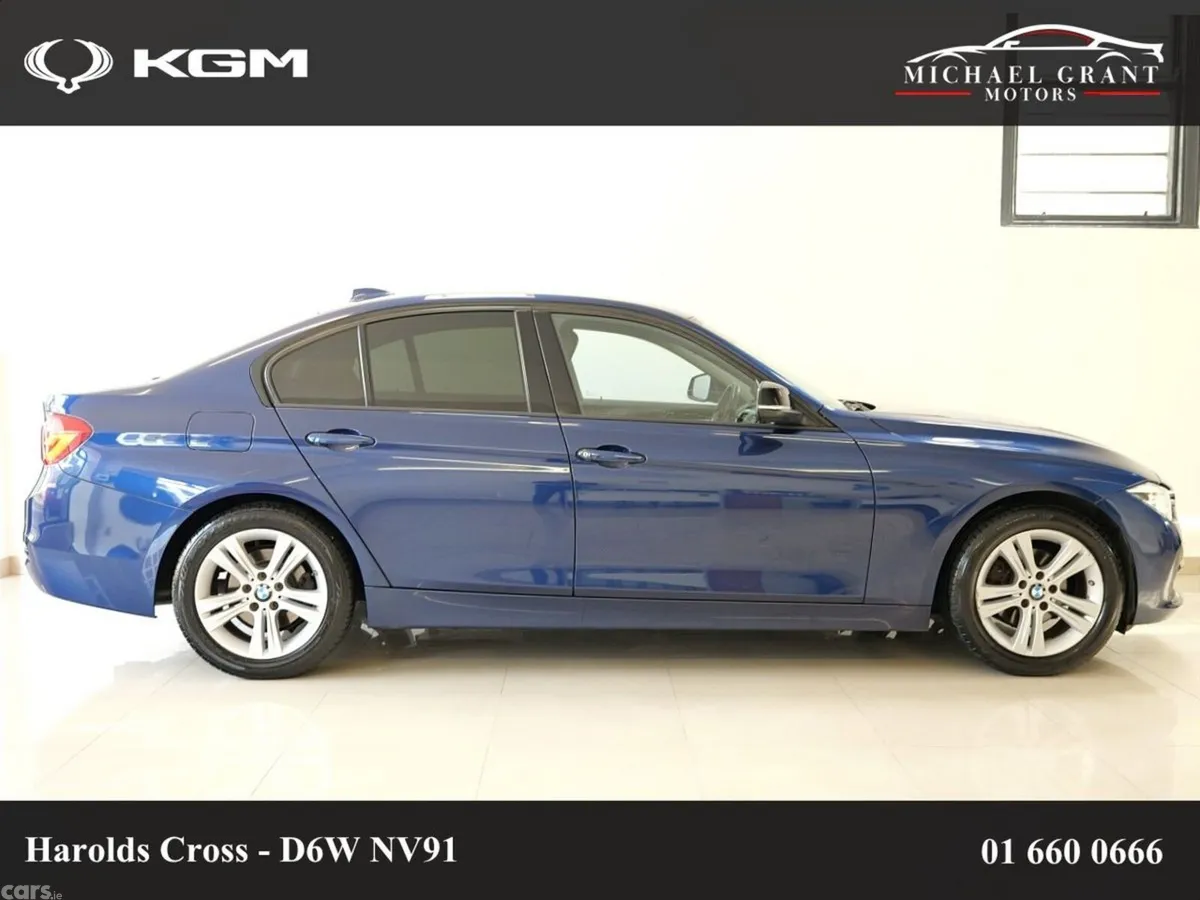 BMW 3-Series Saloon, Petrol, 2018, Blue