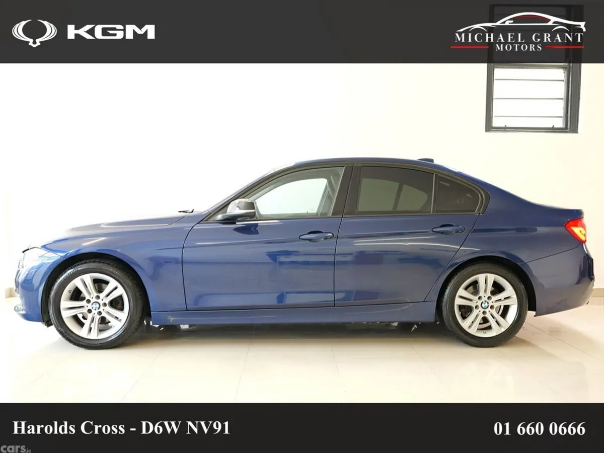 BMW 3-Series Saloon, Petrol, 2018, Blue