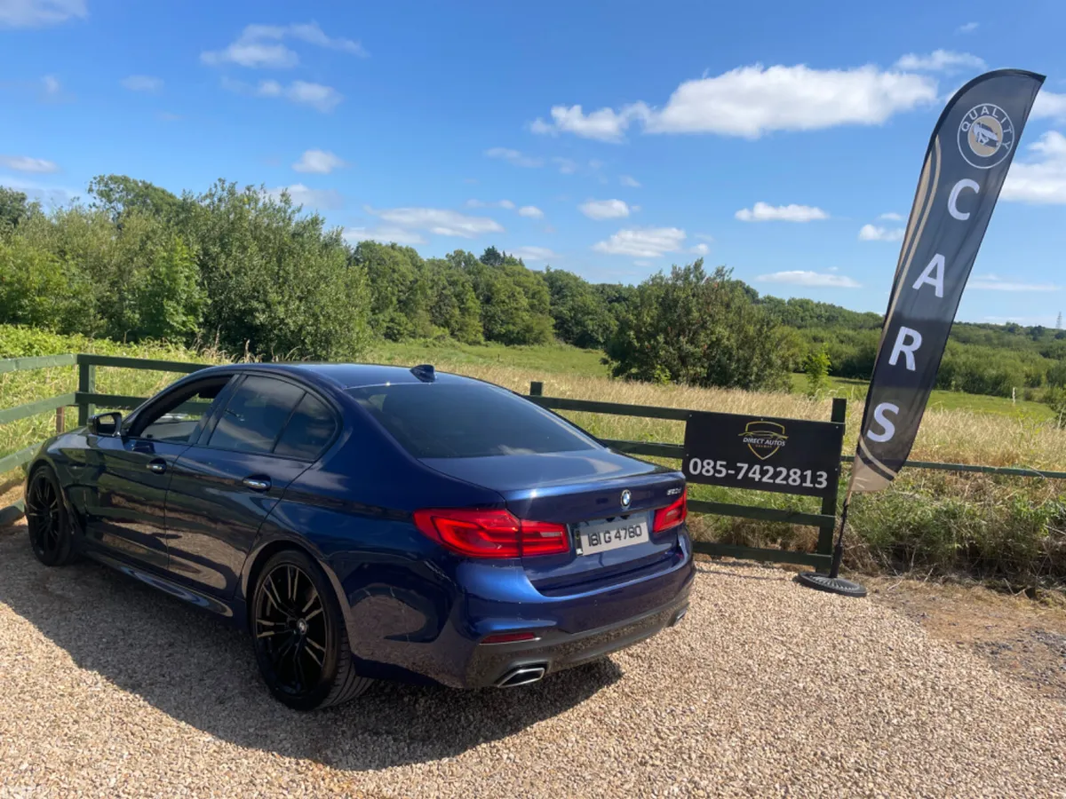 BMW 5-Series Saloon, Diesel, 2018, Blue