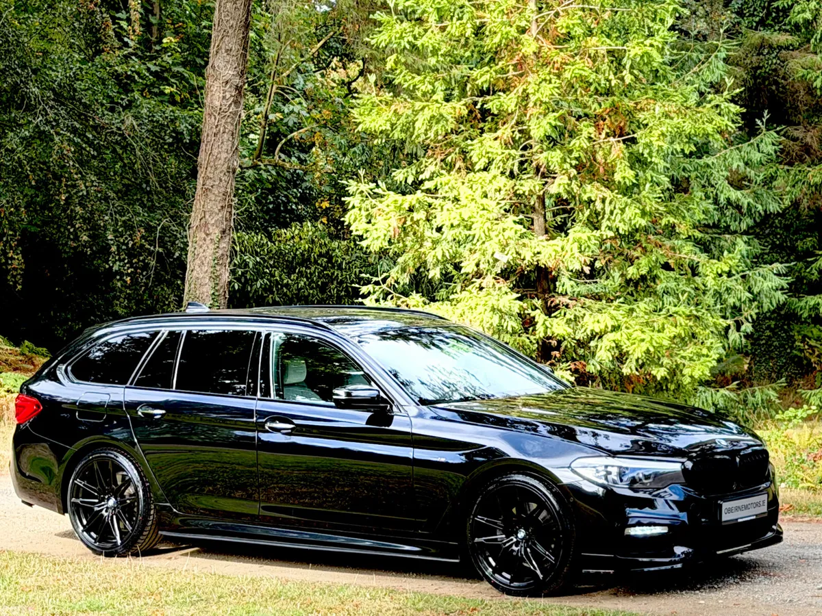 BMW 5-Series Estate, Diesel, 2018, Black