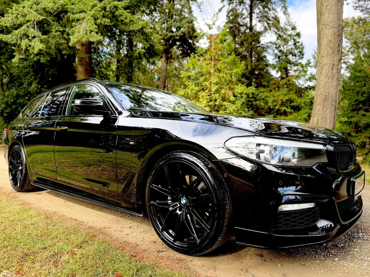 BMW 5-Series Estate, Diesel, 2018, Black