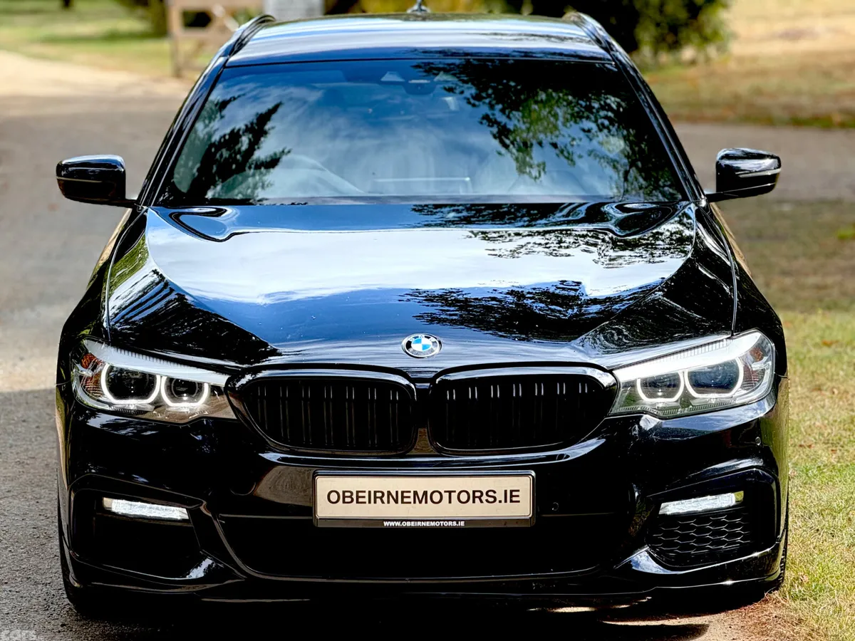 BMW 5-Series Estate, Diesel, 2018, Black
