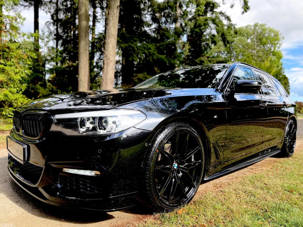 BMW 5-Series Estate, Diesel, 2018, Black