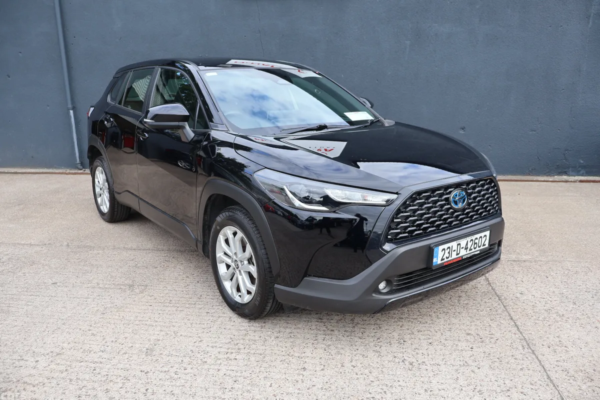 Toyota Corolla Cross SUV, Petrol Hybrid, 2023, Black