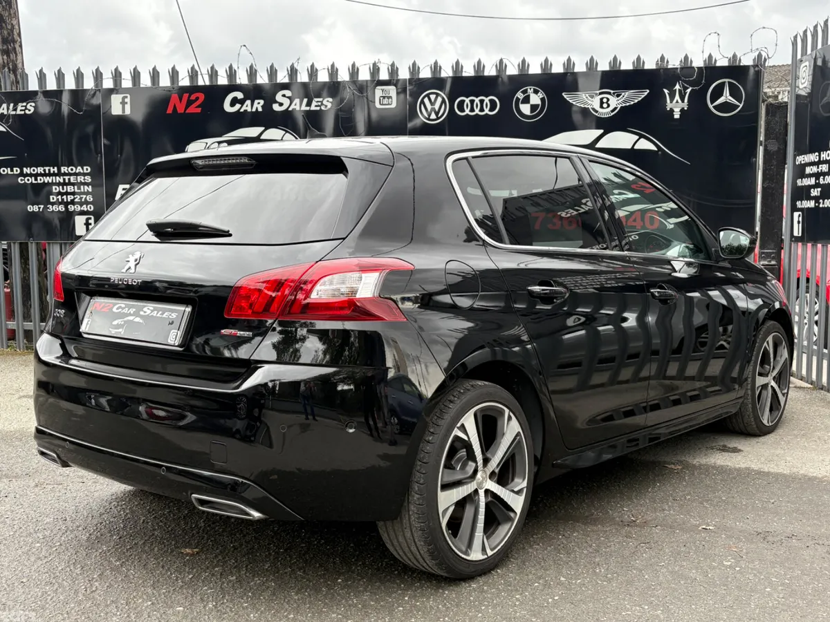 Peugeot 308 Hatchback, Petrol, 2016, Black