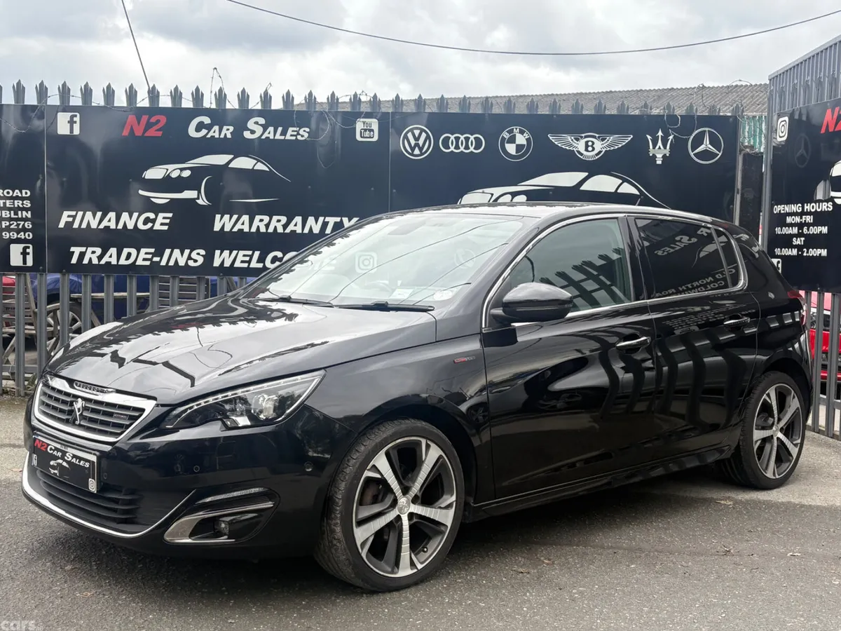 Peugeot 308 Hatchback, Petrol, 2016, Black