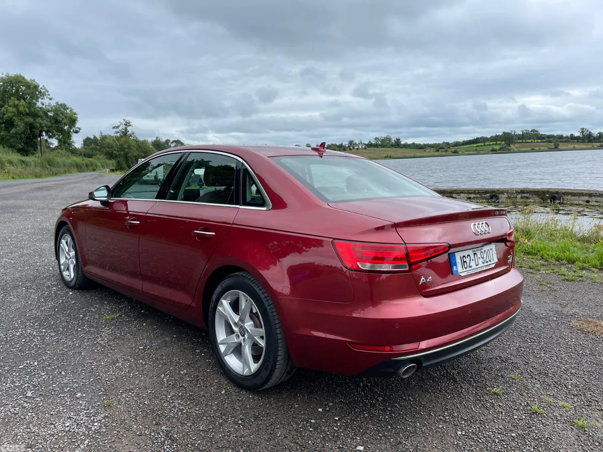 Audi A4 Saloon, Diesel, 2016, Red