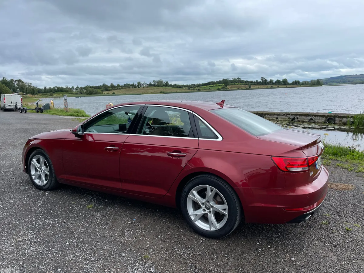 Audi A4 Saloon, Diesel, 2016, Red