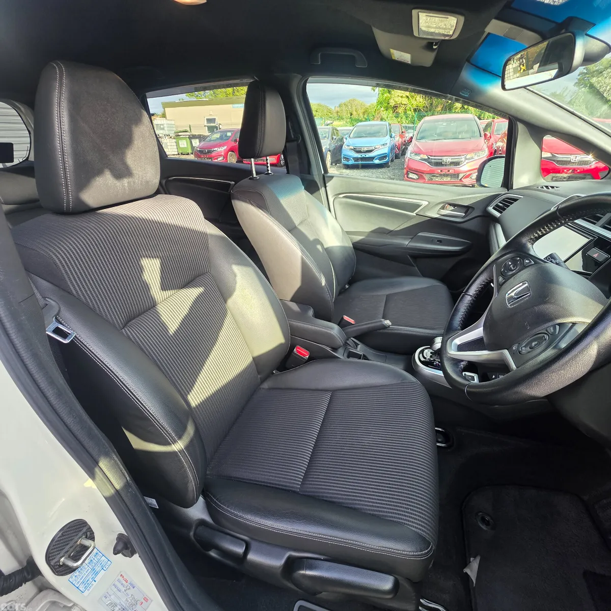 Honda Fit Hatchback, Petrol Hybrid, 2018, White