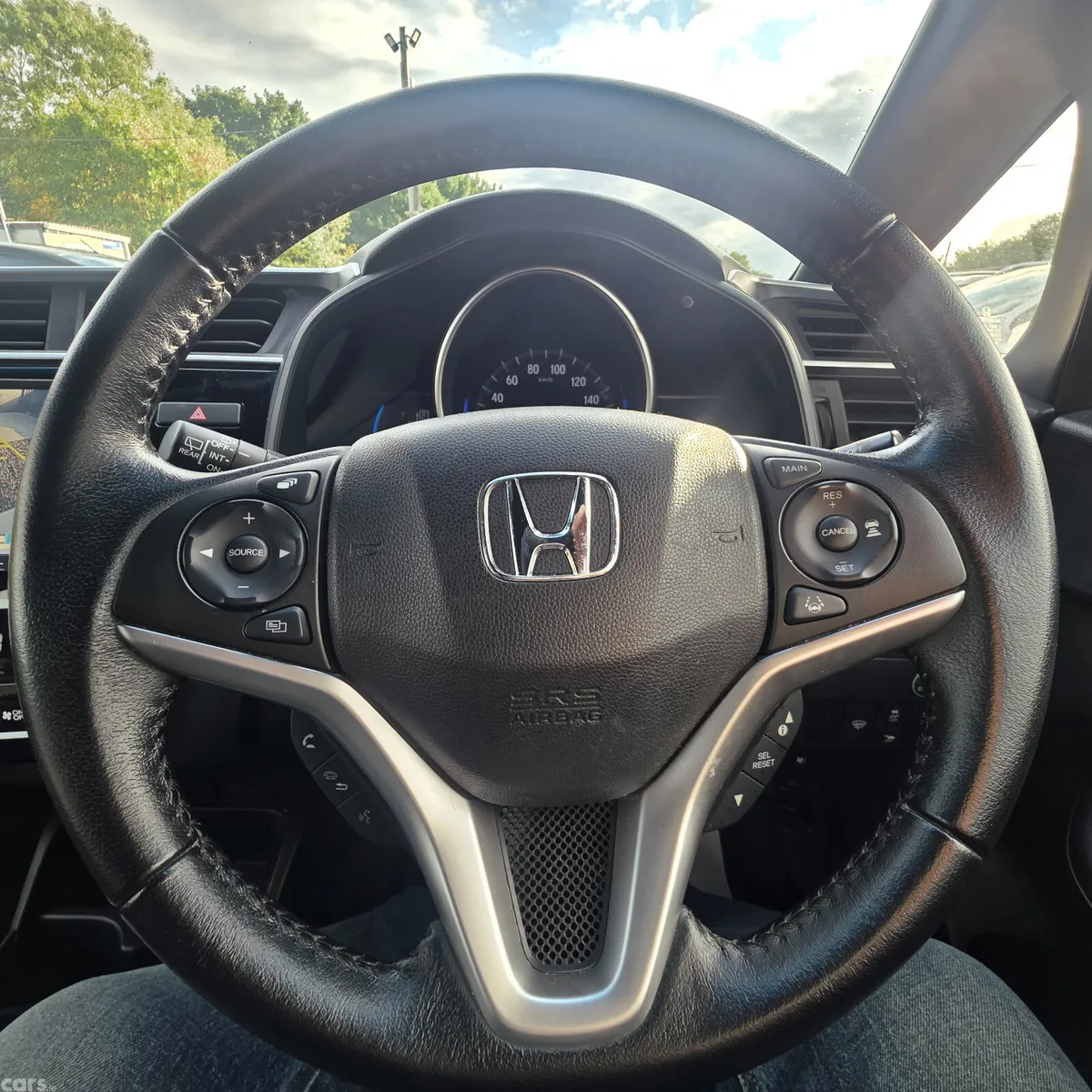 Honda Fit Hatchback, Petrol Hybrid, 2018, White