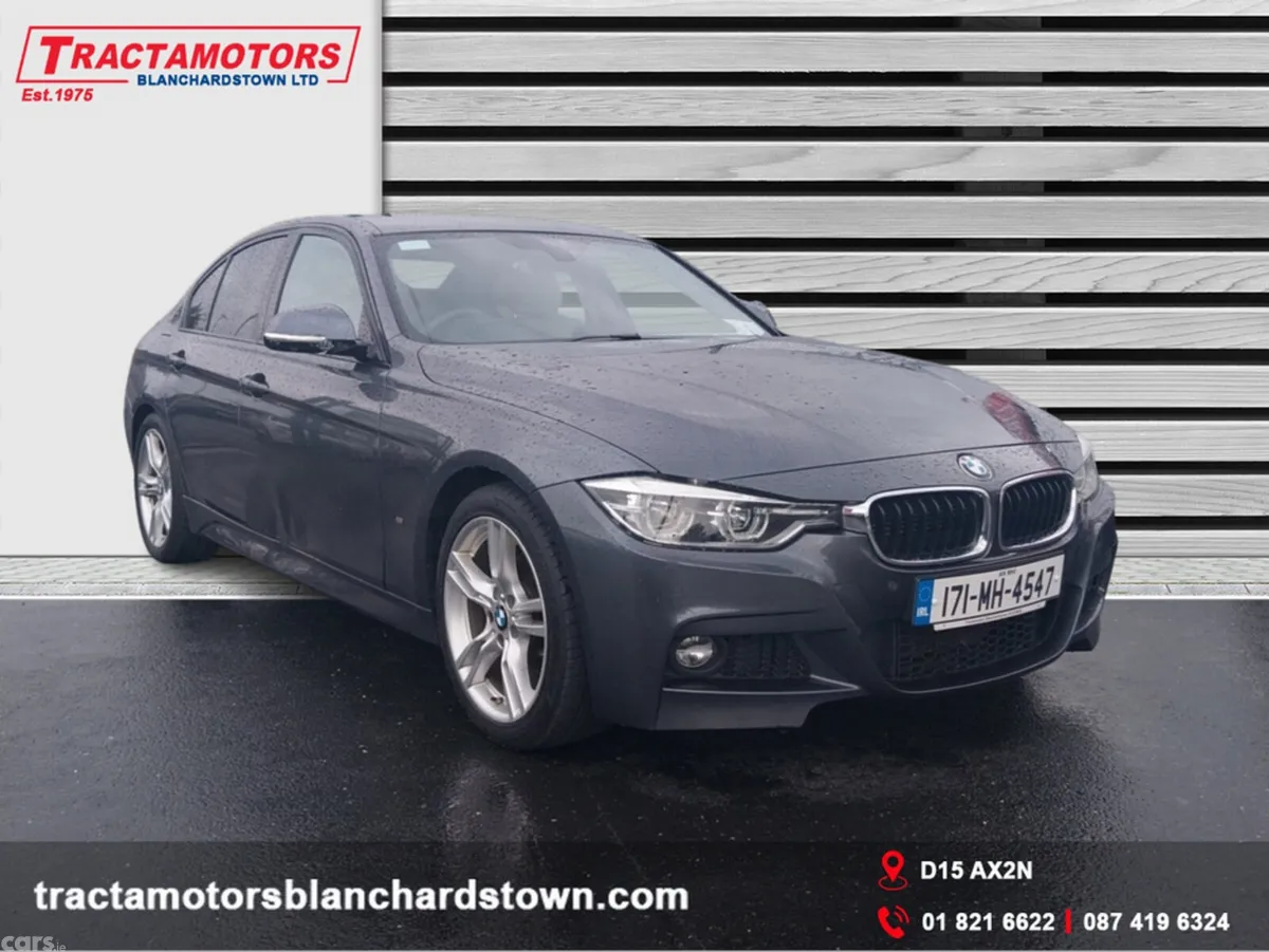 BMW 3-Series Saloon, Petrol Plug-in Hybrid, 2017, Grey