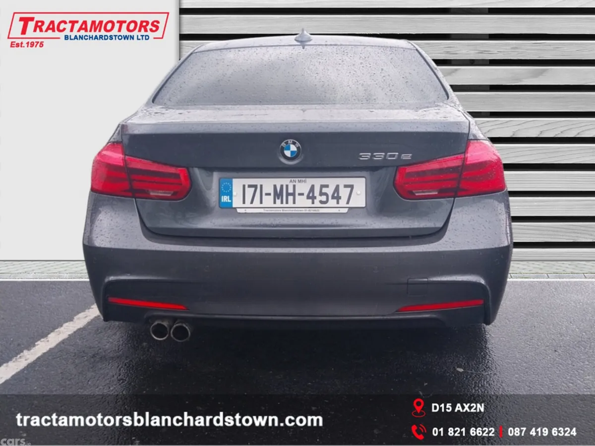BMW 3-Series Saloon, Petrol Plug-in Hybrid, 2017, Grey
