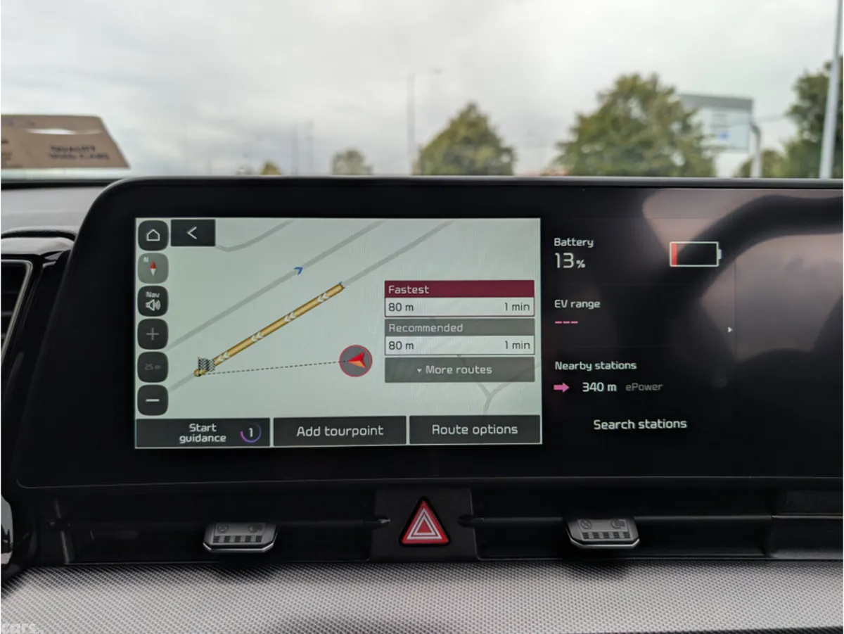 Kia Sportage MPV, Petrol Plug-in Hybrid, 2022, Black