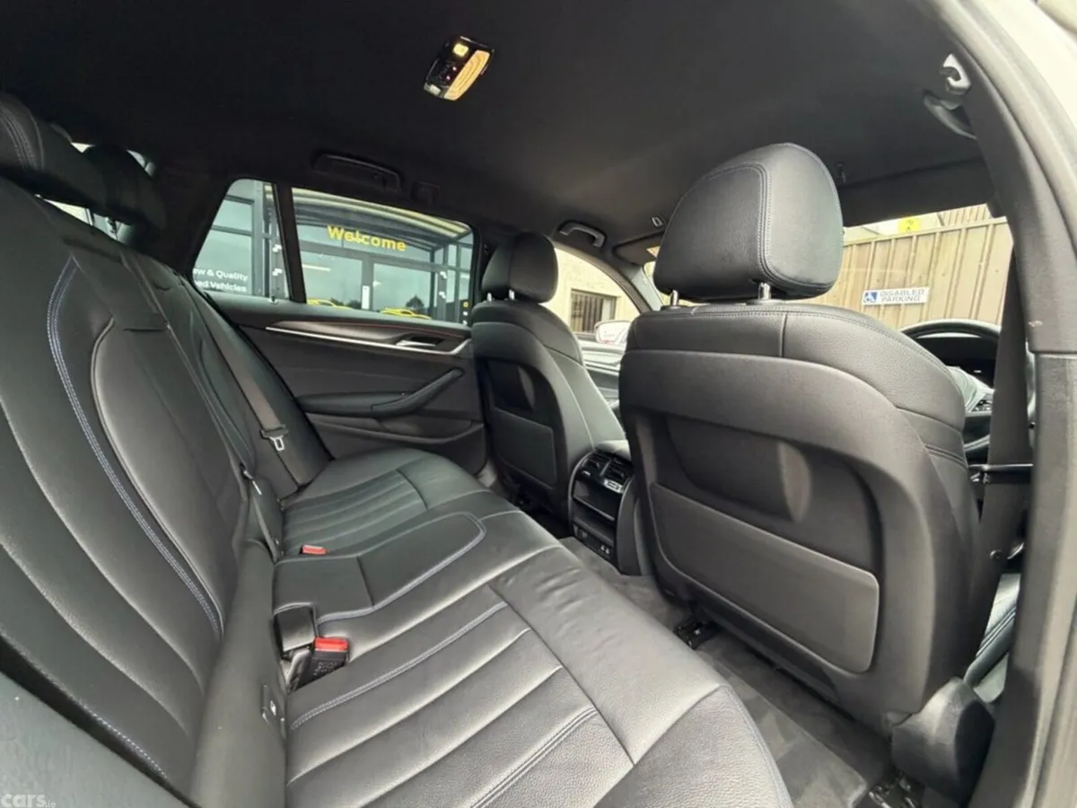 BMW 5-Series Estate, Diesel Hybrid, 2022, White