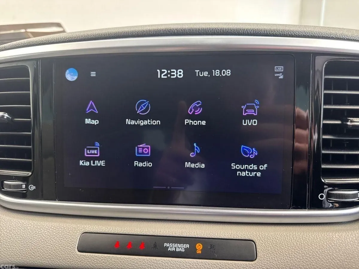 Kia Sportage SUV, Diesel Hybrid, 2021, Blue