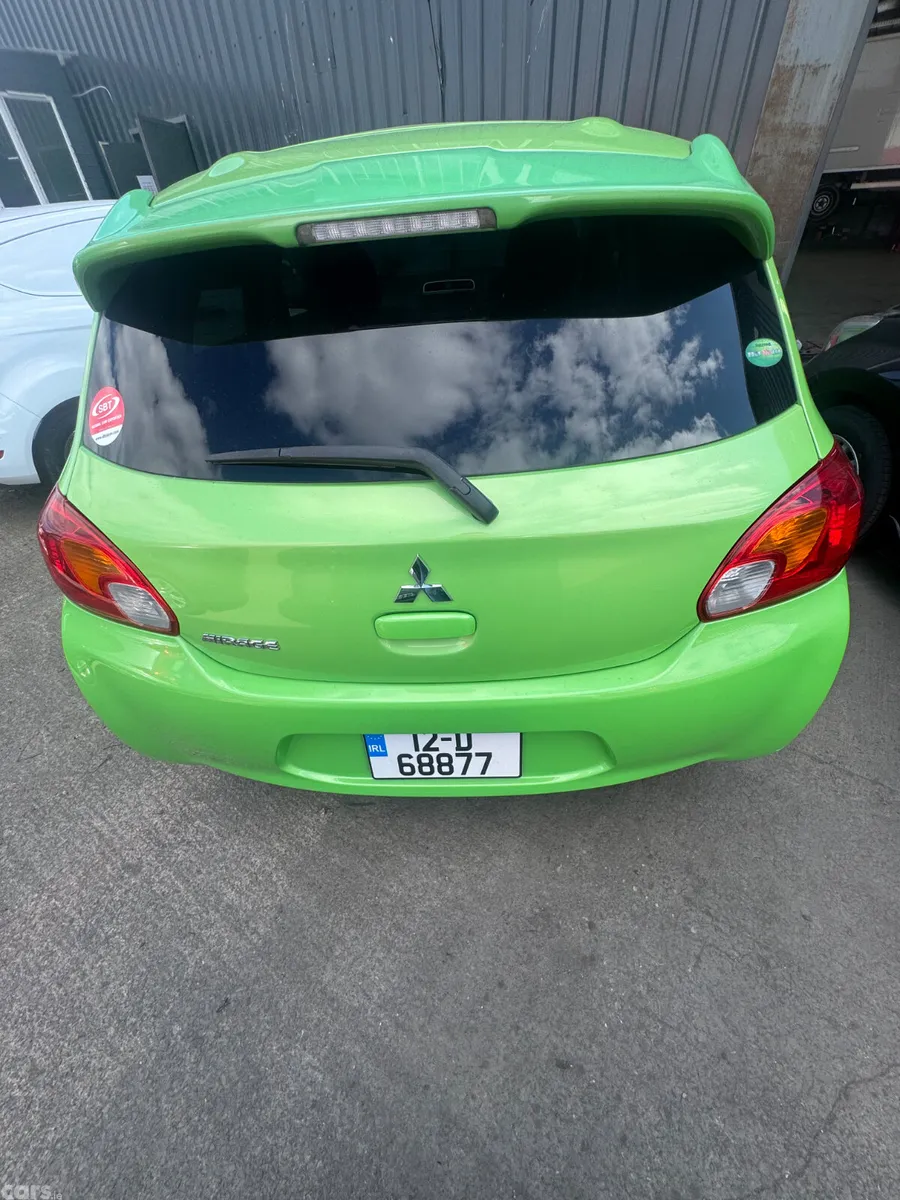 Mitsubishi Mirage Hatchback, Petrol, 2012, Green