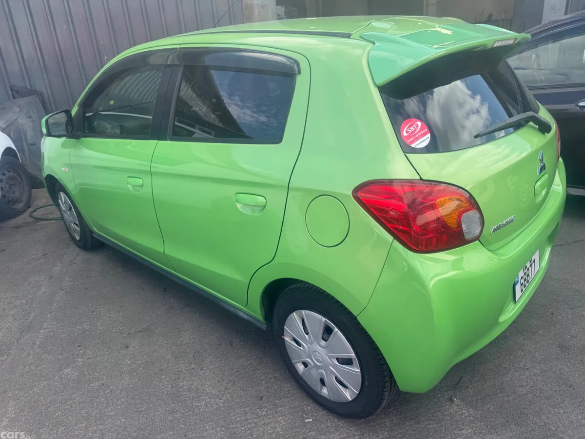 Mitsubishi Mirage Hatchback, Petrol, 2012, Green