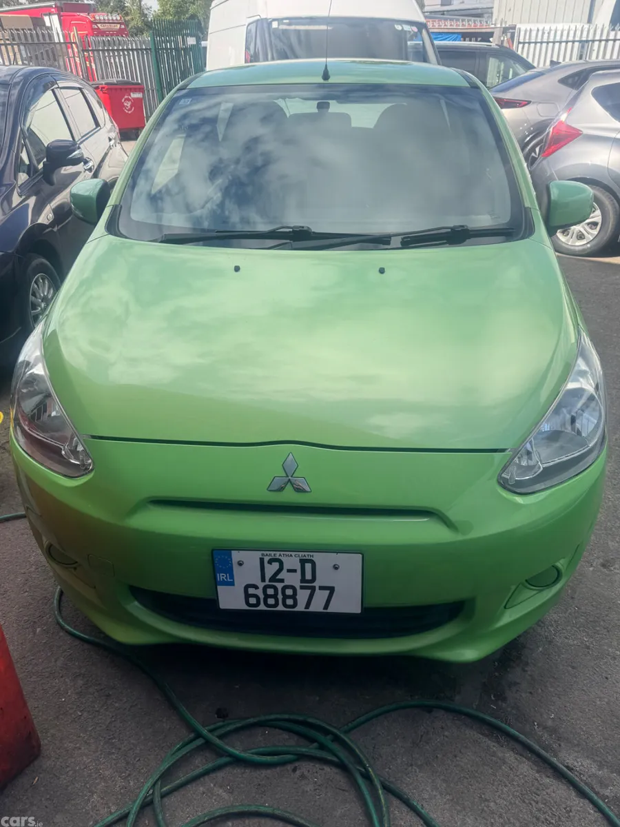 Mitsubishi Mirage Hatchback, Petrol, 2012, Green