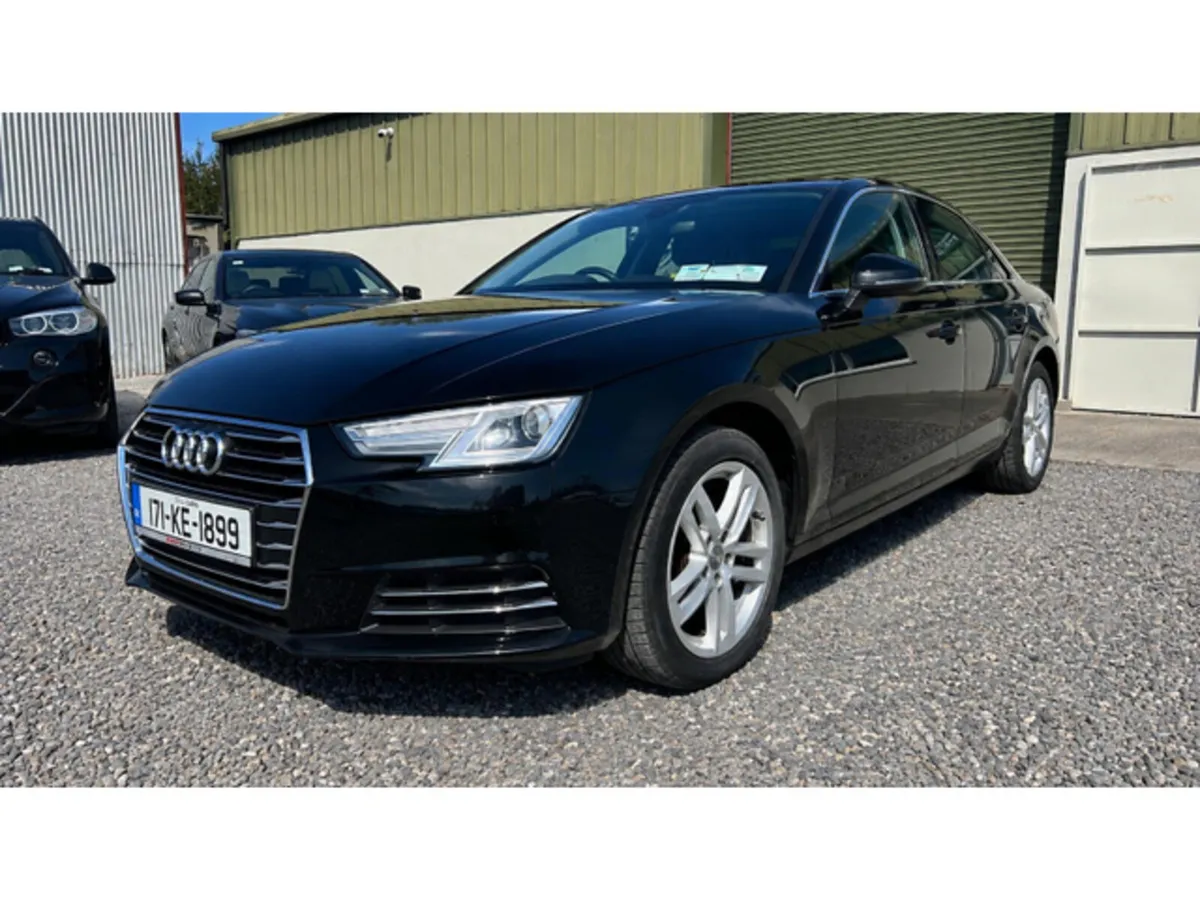 Audi A4 Saloon, Diesel, 2017, Black