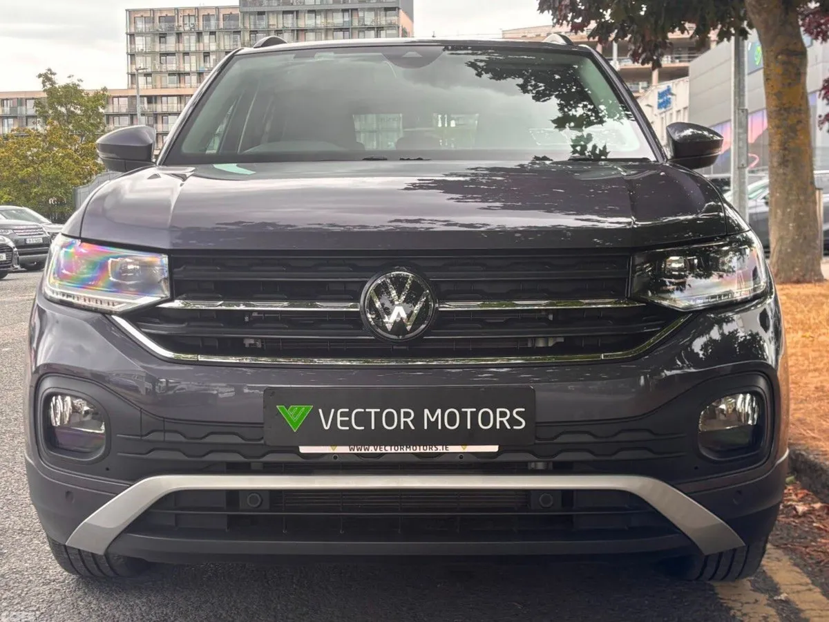 Volkswagen T-Cross SUV, Petrol, 2023, Blue