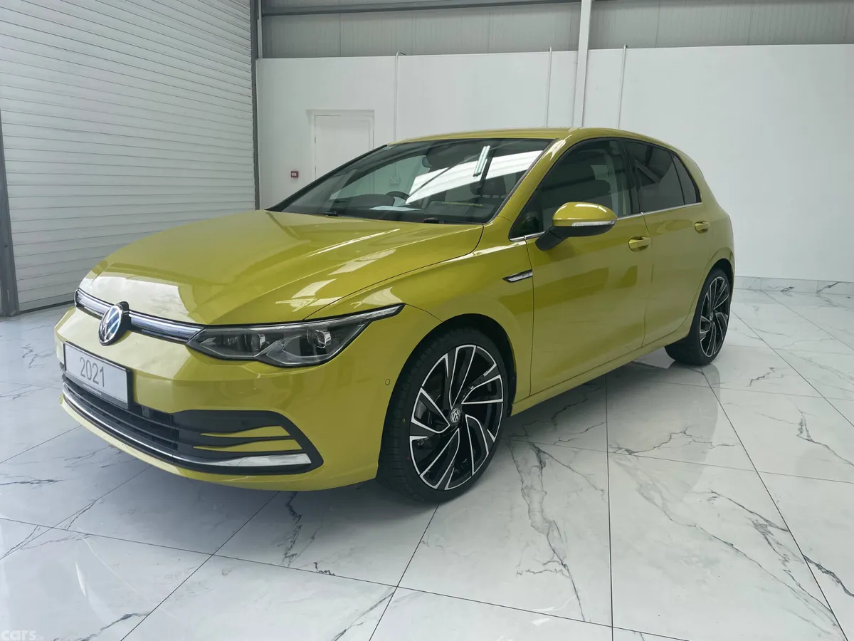 Volkswagen Golf Hatchback, Petrol, 2021, Yellow