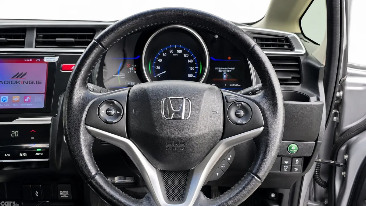 Honda Fit Hatchback, Petrol Hybrid, 2016, Silver