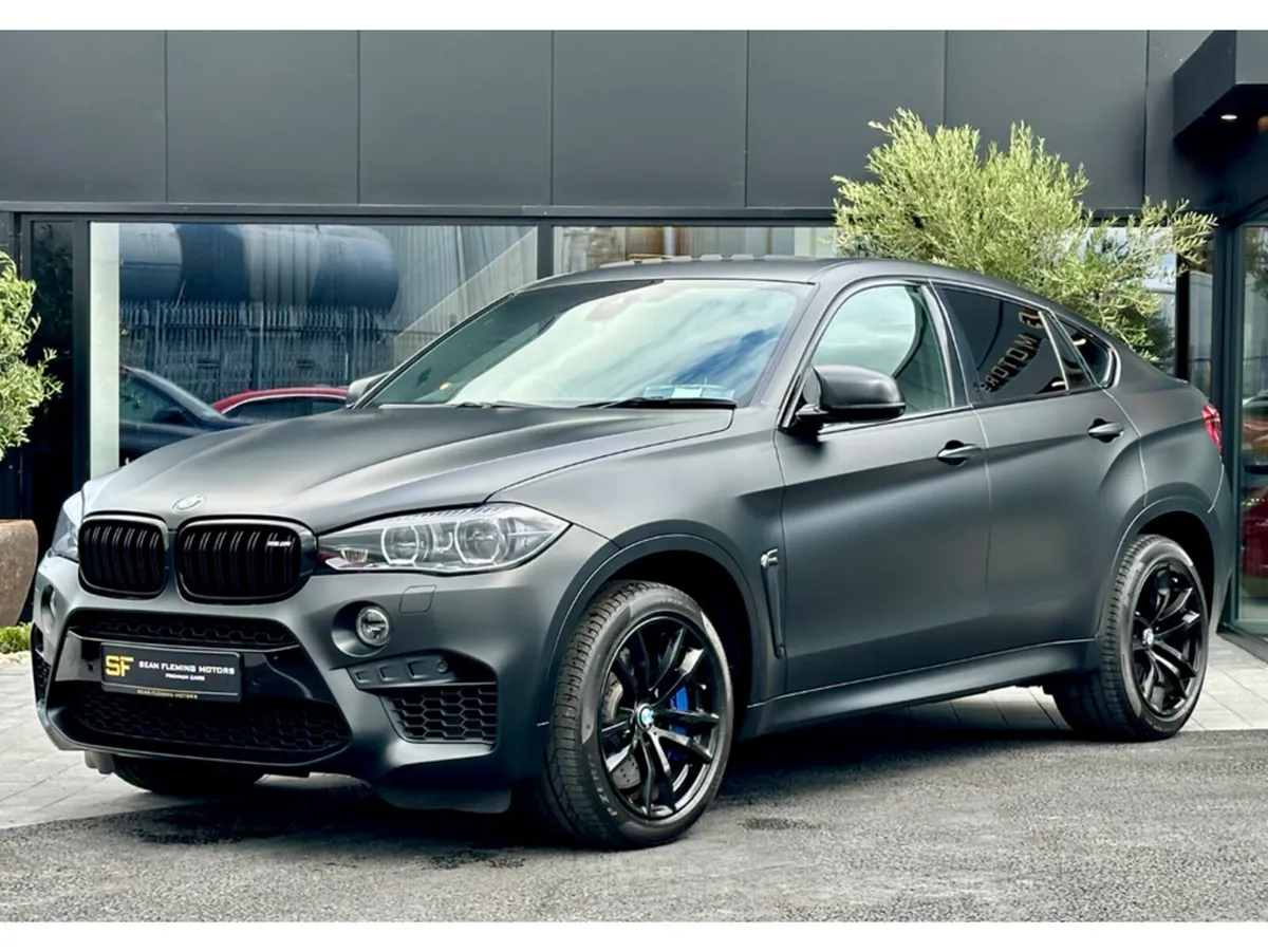 BMW X6 Saloon, Petrol, 2016, Black