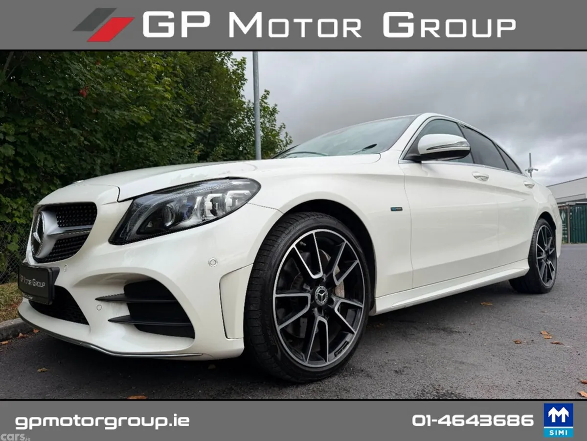 Mercedes-Benz C-Class Saloon, Diesel Plug-in Hybrid, 2020, White