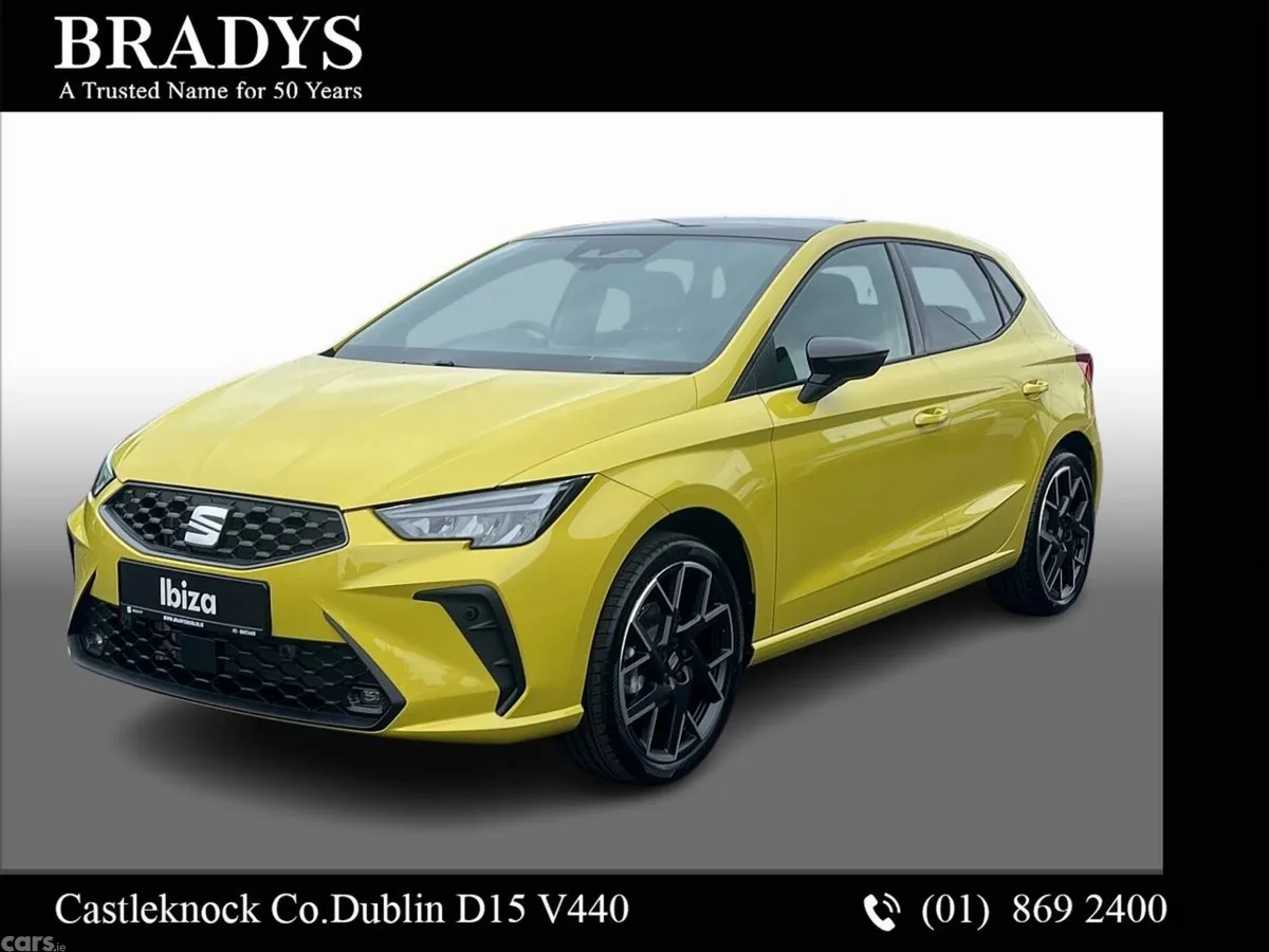 SEAT Ibiza Hatchback, Petrol, 2027, Yellow