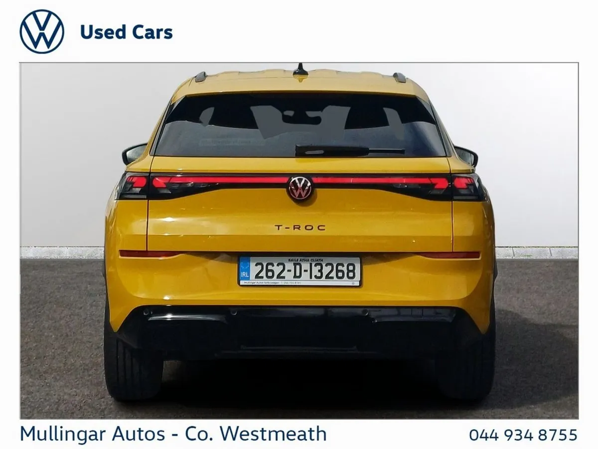 Volkswagen T-Roc SUV, Petrol Hybrid, 2026, Yellow