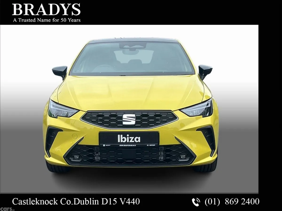 SEAT Ibiza Hatchback, Petrol, 2027, Yellow