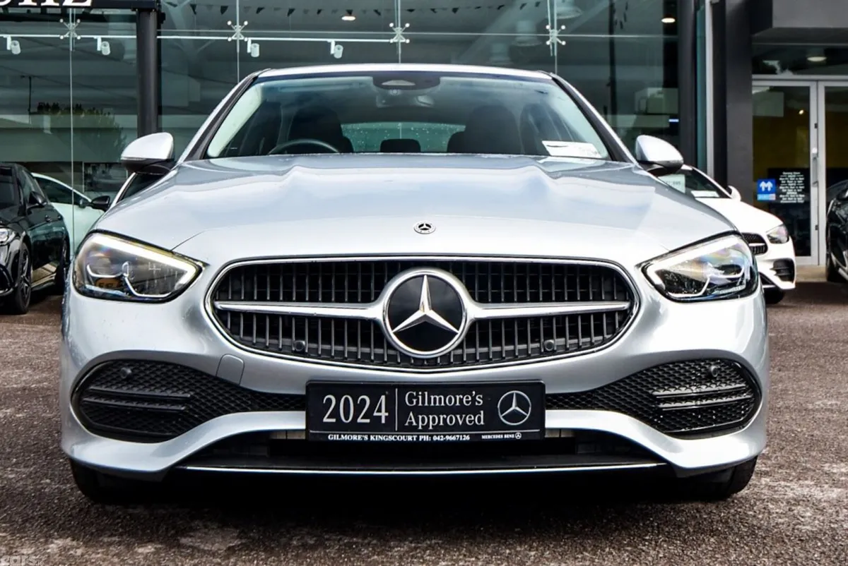 Mercedes-Benz C-Class Saloon, Diesel Hybrid, 2024, Silver