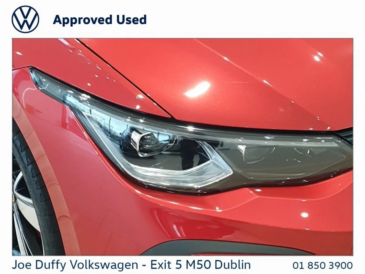 Volkswagen Golf Estate, Petrol Plug-in Hybrid, 2023, Red