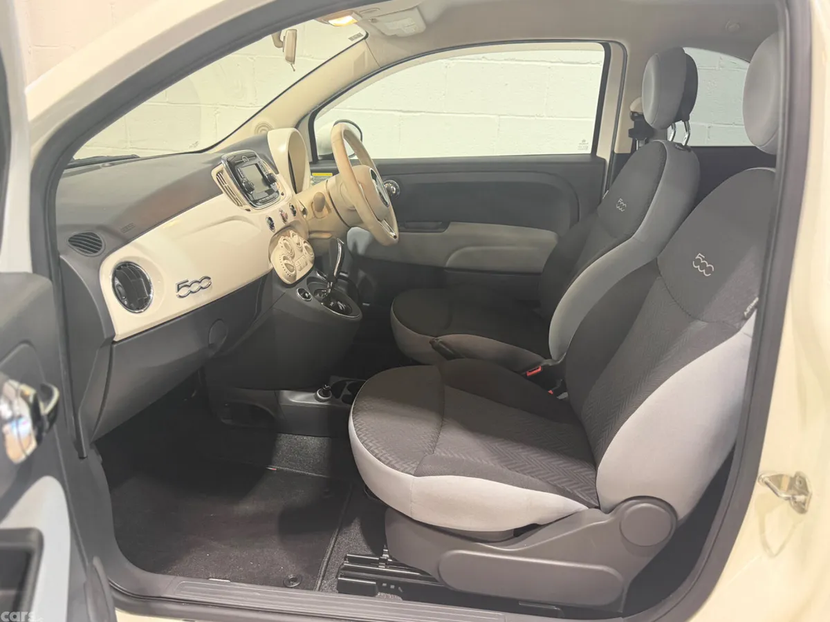 Fiat 500 Hatchback, Petrol, 2017, White