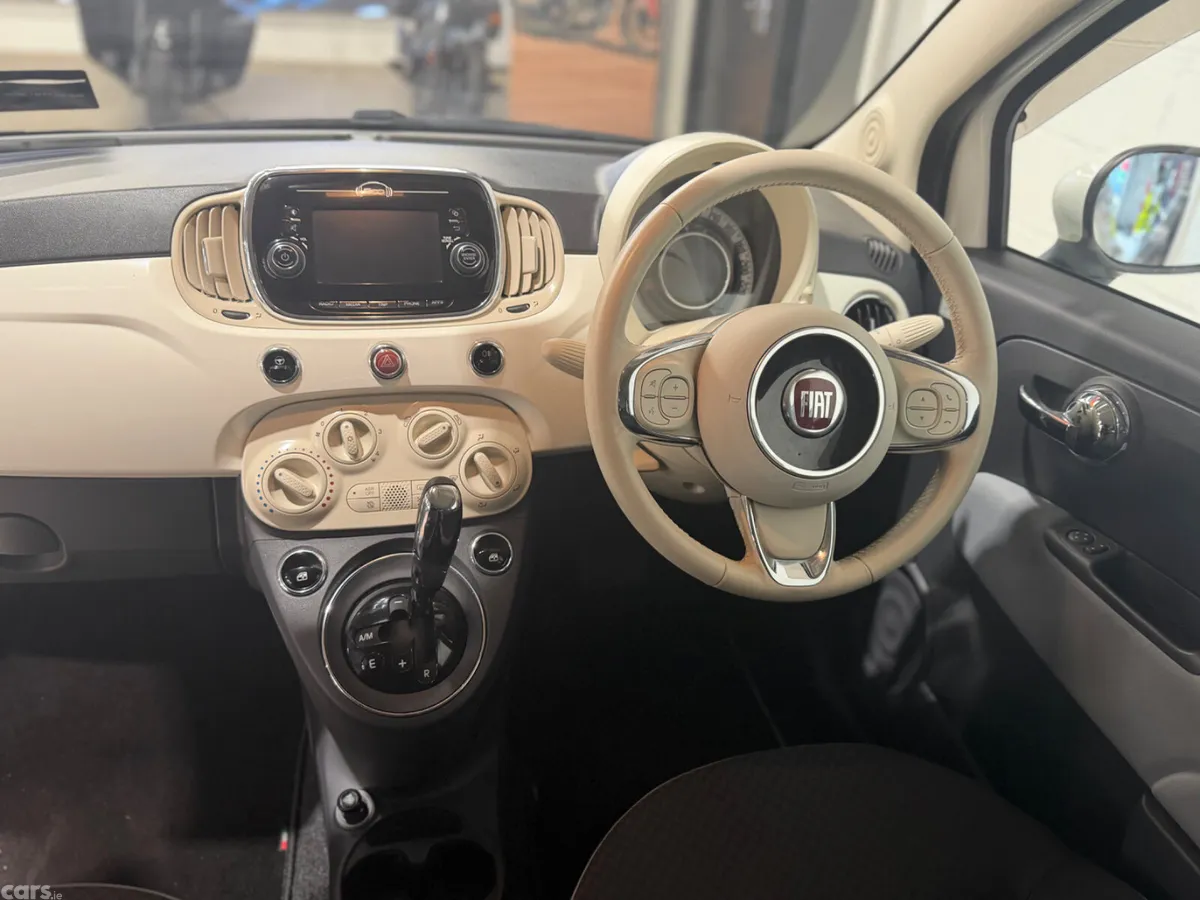 Fiat 500 Hatchback, Petrol, 2017, White