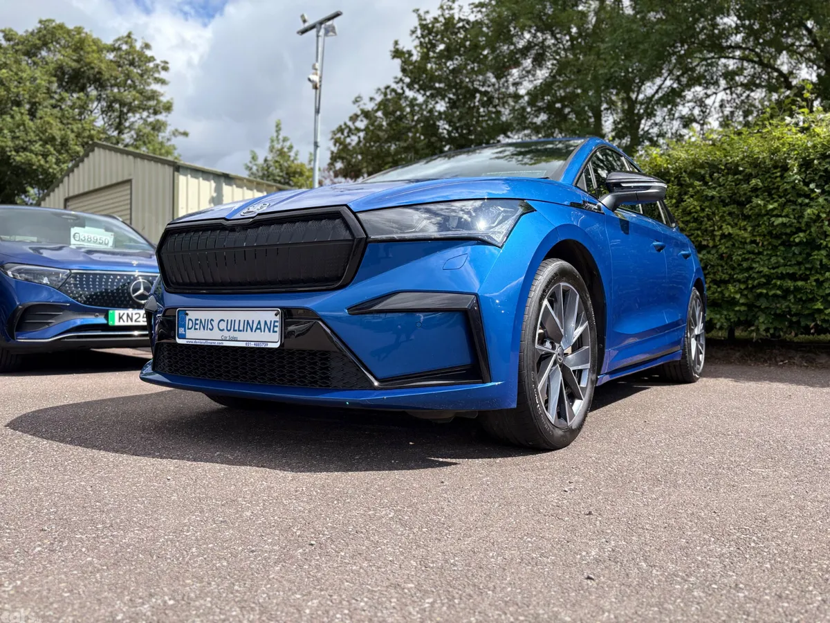 Skoda Enyaq SUV, Electric, 2023, Blue