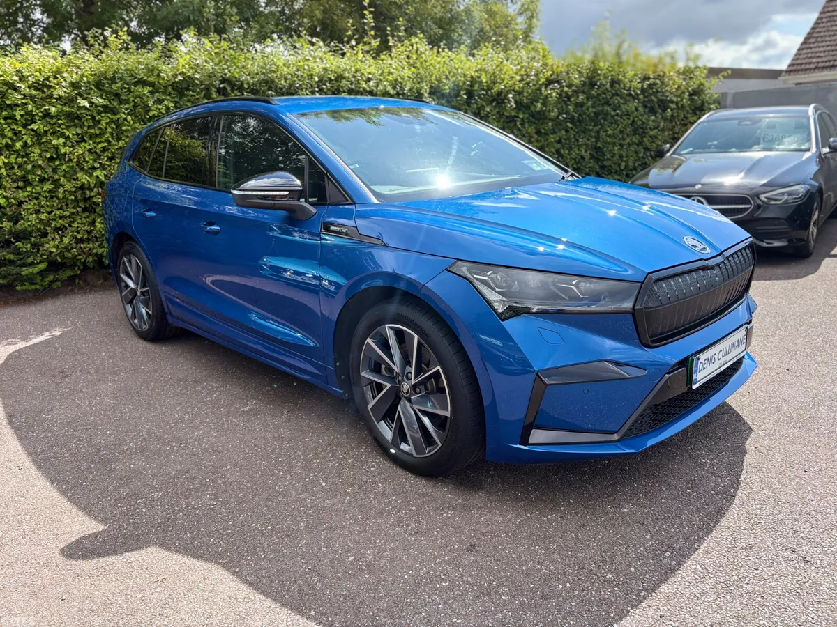 Skoda Enyaq SUV, Electric, 2023, Blue