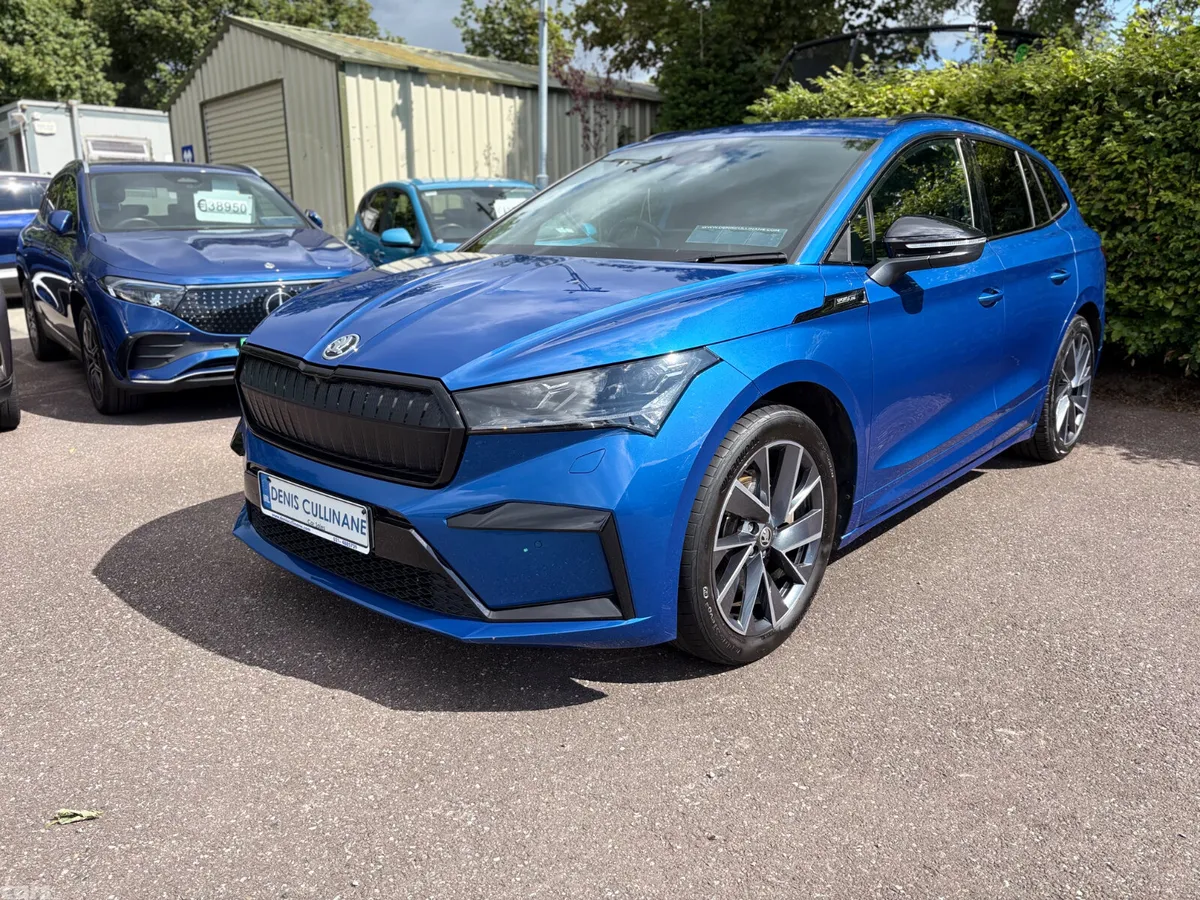 Skoda Enyaq SUV, Electric, 2023, Blue