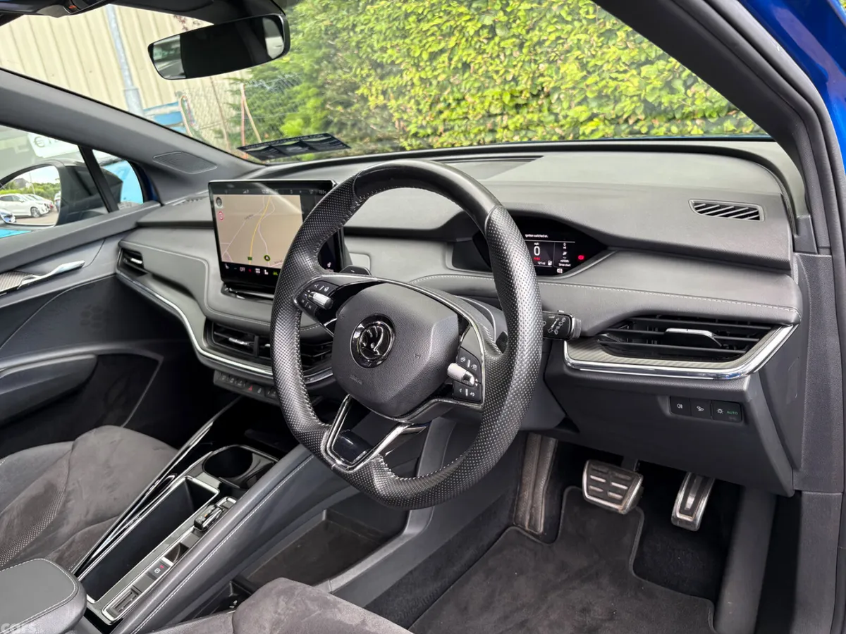 Skoda Enyaq SUV, Electric, 2023, Blue