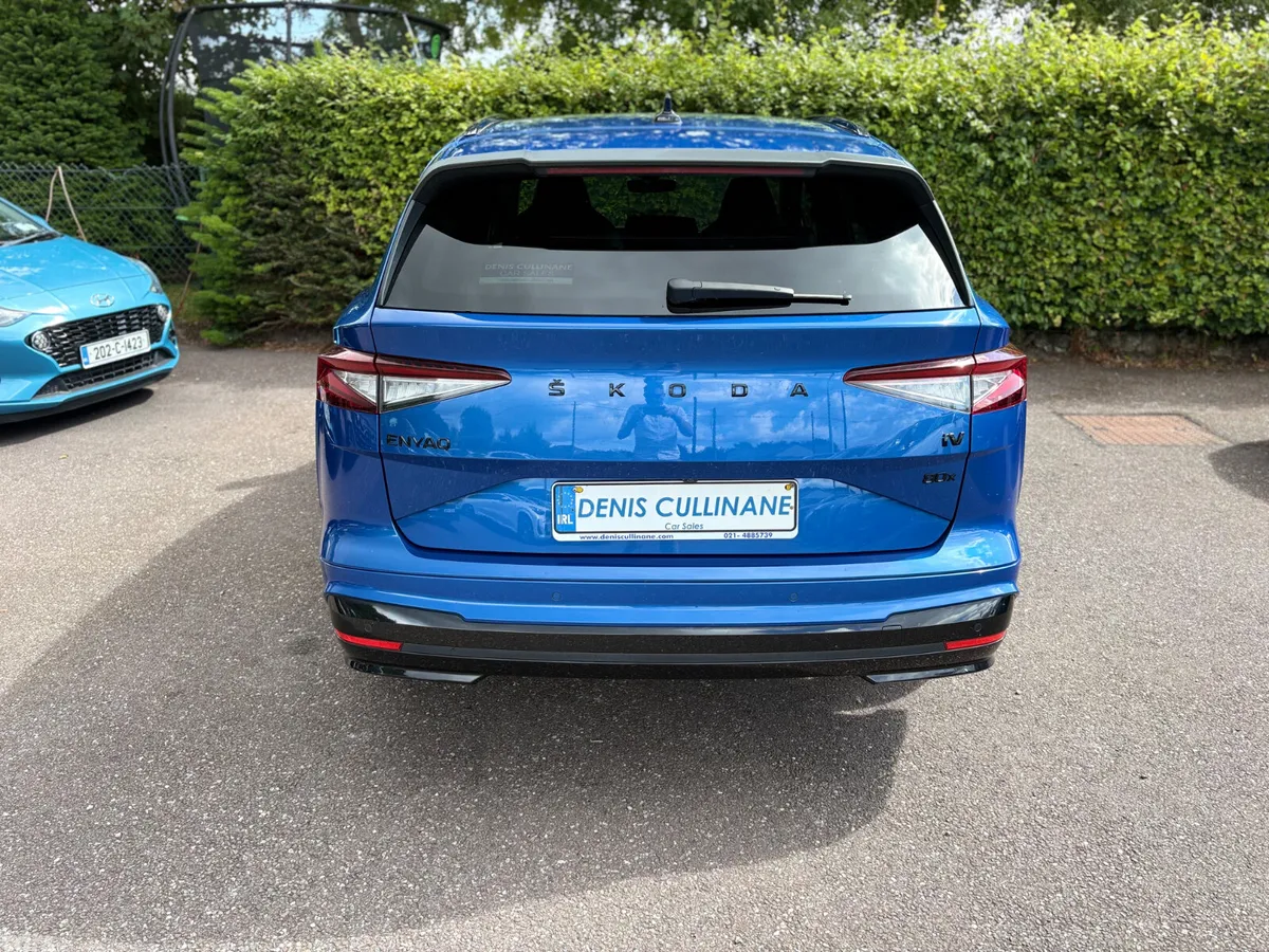 Skoda Enyaq SUV, Electric, 2023, Blue