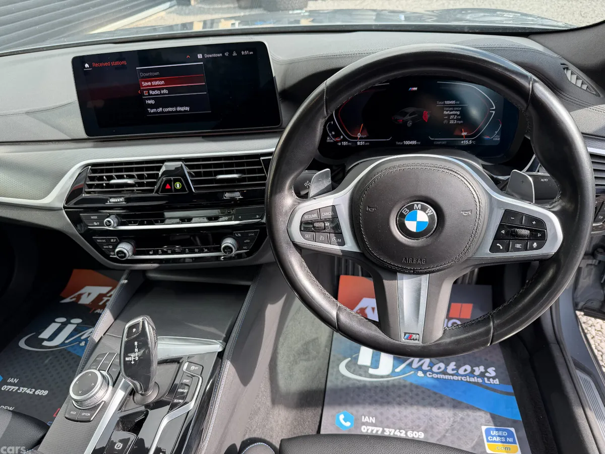 BMW 5-Series Saloon, Diesel, 2022, Blue